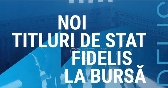 Ministerul Finantelor listeaza la BVB o noua emisiune de titluri de stat FIDELIS, cu 3 scadente diferite si in valoare cumulata de aproximativ 943 milioane lei