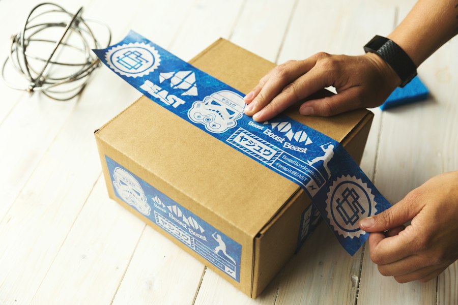 Photo packaging communication